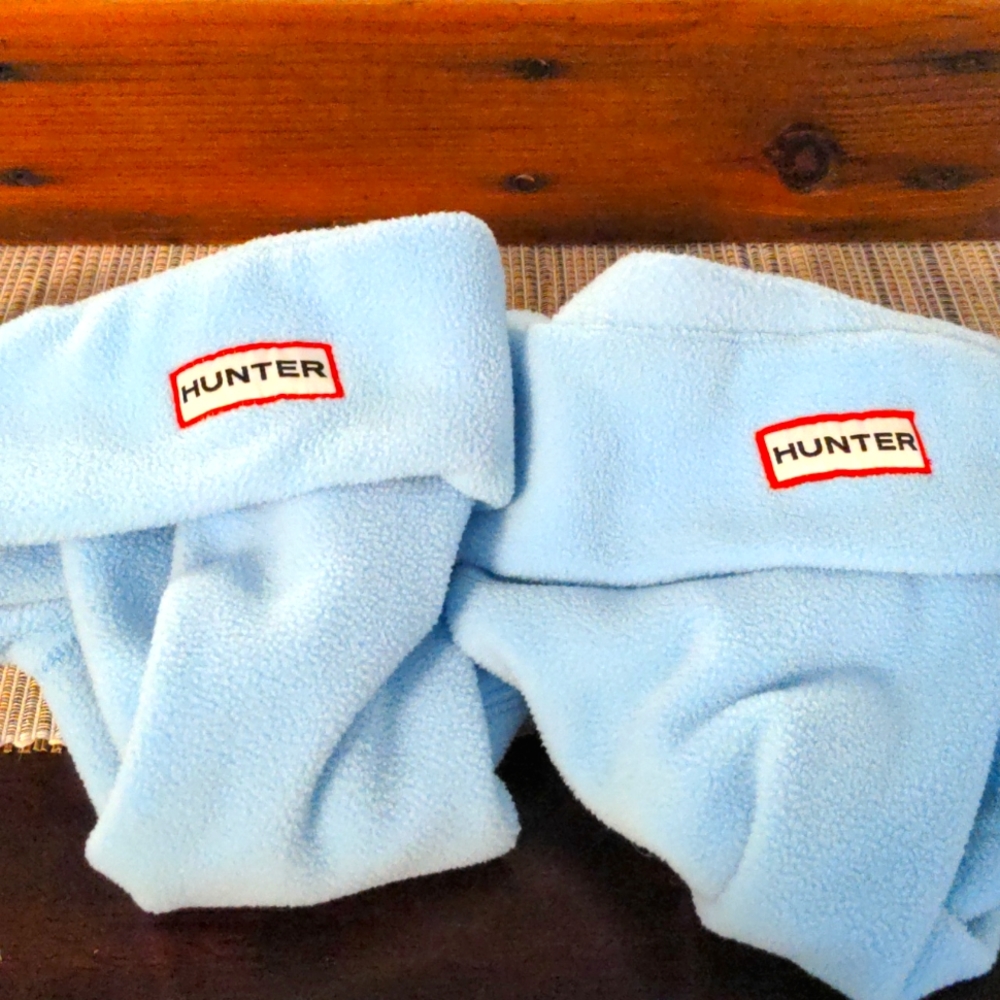 Hunter Boots Light Blue Fleece Liners